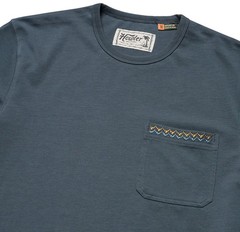 Howler Brothers Men’s S Spectrum Pocket T-Shirt Pull Over Dark Slate NWT