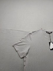 Travis Mathew Men T Shirt L Gray short Sleeve Crew Neck Pullover Stretch Casual