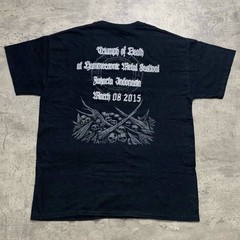 Vader Live in hammersonic 2015 tour indonesia tshirt band black death metal