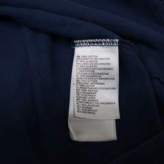 The North Face Mens Medium Long Sleeve Logo Tee Blue (see photo for flaw)