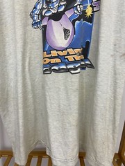 VTG Rockerman NERO Livin On The Edge Rocket Organization Tour T-Shirt XXL