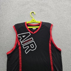 Air Jordan Men Jersey L/G Black Embroidered Logo Basketball Y2K