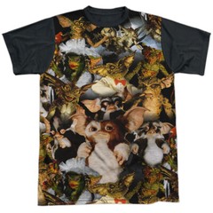 Gremlins 2 Pack Of Gremlins Adult Halloween Costume T Shirt (Black Back), S-3XL