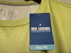 NEW 🎣 Reel Legends Reel-Tec Mens 2XL Fishing Shirt Performance Long Sleeve
