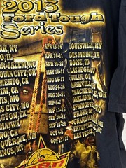 Ford PBR Size XL 2013 Are You Tough Enough Built Strong Rodeo Tour Shirt