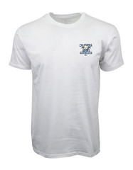 QUIKSILVER CALIFORNIA GRAPHIC WHITE T SHIRT
