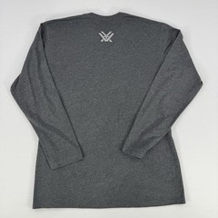 Vortex Optics Shirt T-Shirt Men’s LargeGray Long Sleeve Logo Lightweight