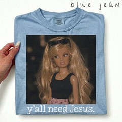 Yall Need Jesus Funny Christian Shirt Trendy Mom Graphic Tee