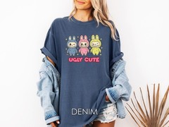 Labubu Ugly Cute Shirt Labubu Graphic Shirt Funny Labubu Lover Tee The Monsters