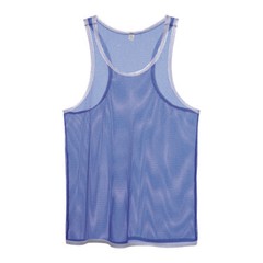 ZONBAILON Mens Tank Top Sexy Mesh Vest Breathable See Through Sleepwear