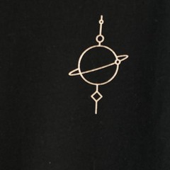 Neptune Tattoo 2023 Black Graphic T-Shirt Mens Small Planet Leaves Shop Tee