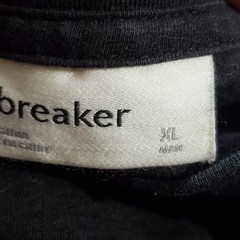 Icebreaker Central Shirt Mens Extra Large Black White Logo Short Sleeve Merino
