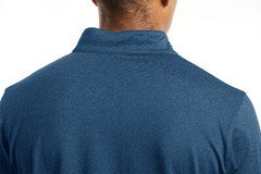 Men’s 1/4 Zip Lightweight Fleece Sweatshirt Gym Workout Sport Long Sleeve Shirts
