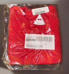 Hanes Beefy-T crewneck t-shirt XL 100% preshrunk cotton Deep Red NEW 1 Shirt