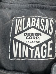 Valabasas Vintage T-Shirt Mens 2XL Gray Faded Look Shirt Always Push The Needle