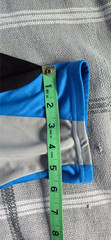 Pearl Izumi Blue Short Sleeve Cycling Jersey Zip Top Size XXL Rear Pockets