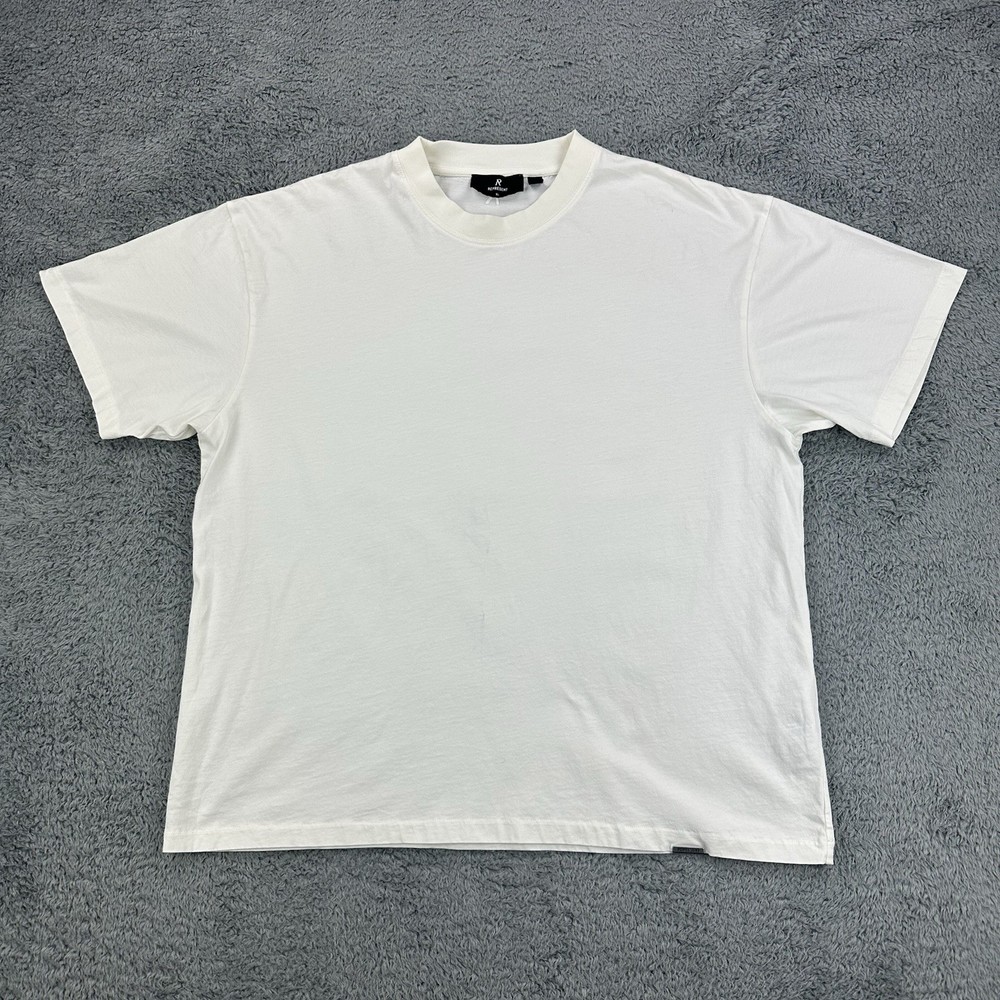 Represent Shirt Mens Extra Large White Boxy Tee Streetwear Short Sleeve