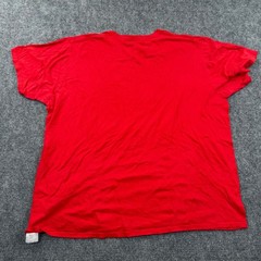 Fanatics Wisconsin Badgers T-Shirt 3XL Red Graphic Short Sleeve Mens