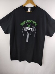Adult Men’s “Thats How I Roll” Marijuana T-shirt