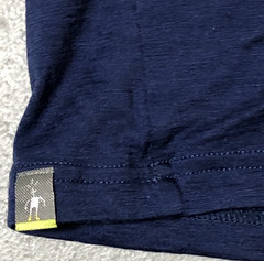 Smartwool Merino Wool T Shirt Mens Large Baselayer Short Sleeve Logo Blue