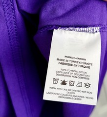 Nike Kobe Mentality Loose Fit T-shirt Purple Sz XL Black Mamba HJ3318-504 NWT