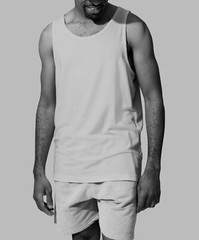 Comfyus 3 pcs Men’s Undershirt / Tank Top / Vest *Classic Premium Cotton Fabric*