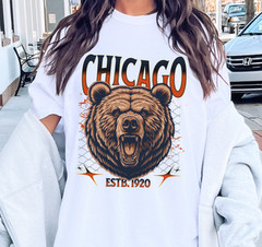 Chicago Bears Football – Fan Vintage Inspired T-Shirt – Est. 1920 Graphic Tee