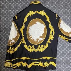 Versace Medusa Cameo silk shirt Size 42-EU NWT Formal Make A Statement