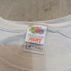 Y2K Fruit Of The Loom Men’s XL I Heart Skinny White Chick Shirt