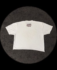 RARE American Ninja Warrior TV Show double sided cropped T shirt Size L