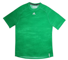 Adidas Climalite T-Shirt Men’s Green Athletic Performance Tee Short Sleeve XL