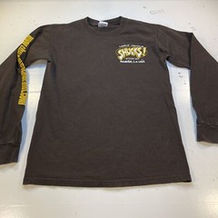 SHUCKS CAJUN RESTAURANT BAR Abbeville LOUISIANA LONG SLEEVE TEE T SHIRT Mens S