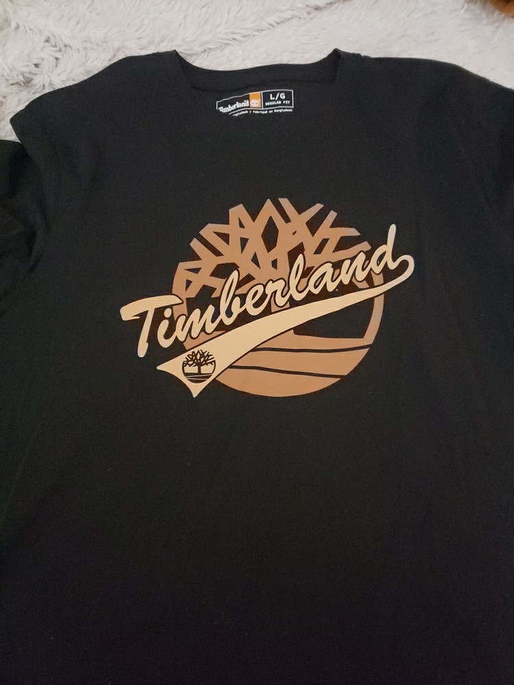 Men’s Timberland Large Black Tshirt