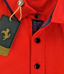 Men’s Premium Polo Shirt,Italian Style,Modern,Slim Fit,Spandex.M L XL.…E1.A