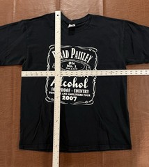 Braid Paisley Alcohol Band Shirt – Dual Sided – Size Large