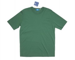Kired by Kiton NWT $295 Green Crepe Cotton Short Sleeve Slim T-Shirt M (50 IT)