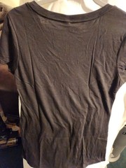 Matco Tools Tri V-Neck Tee Sz Small Womens Shirt American Flag Print Black