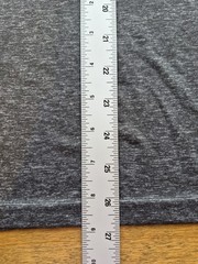 Mens Adidas Ultimate Tee L/S Athletic T-Shirt LG Dk Heathered Gray Performance