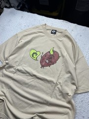Vintage Men’s WRV Surf Beach Skate Devil Shirt 90s Size 2XL Earthtone Graphic