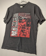 Headgear Classics Kobe Bryant Black Mamba Lower Merion Black Men’s Small T-Shirt