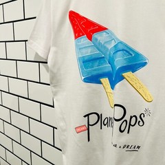 PAPER PLANES AMERICANA PLANE POPS TEE WHITE