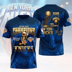 Knicks 2026 Finals Champions 3D Apparel