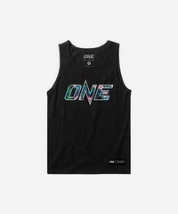ONE tank top in a colorful tropical print, comfortable to wear, from Thailand.