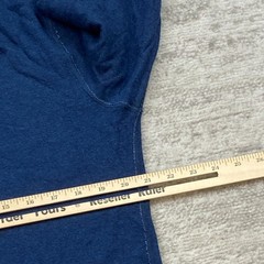 Duofold Shirt Medium Blue Wool Two Layer Preppy Base Hike Merino Outdoors Trekk
