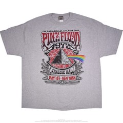 PINK FLOYD-CARNEGIE HALL NY 72-DK SIDE MOON TOUR-T-SHIRT S-M-L-XL-2X,3X-4X,5X-6X