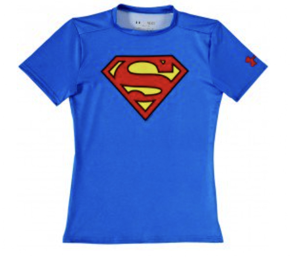 Under Armour x Superman Compression Shirt Blue (1244399-401) Men’s size S-M