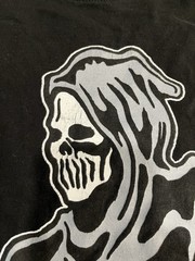 Warren Lotas Time Is Precious Grim Reaper Medium Shirt