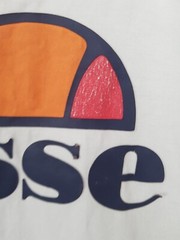 Ellesse T Shirt Size S 38″ Chest Slight Peeling Of Logo As Shown