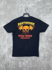 Fasthouse Speed Freaks T Shirt Mens Large Black Graphic Skull Cotton Tee