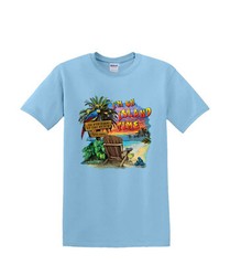 T-Shirt S to 2XL 3XL – ISLAND TIME relax resort neon fun adult